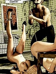 Bouncing babes tumbling into cold, steel cages, all ready to be trained and broken - Collector 2 (fansadox comic 532) by Arctoss