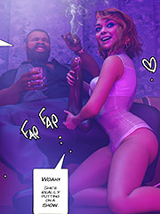 They're watching me, they're cheering for me and I fucking love it - Modern Household, The Obsidian Lounge by Tab109