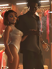 Why don't you give her a little something to help her relax - Modern Household, The Obsidian Lounge by Tab109